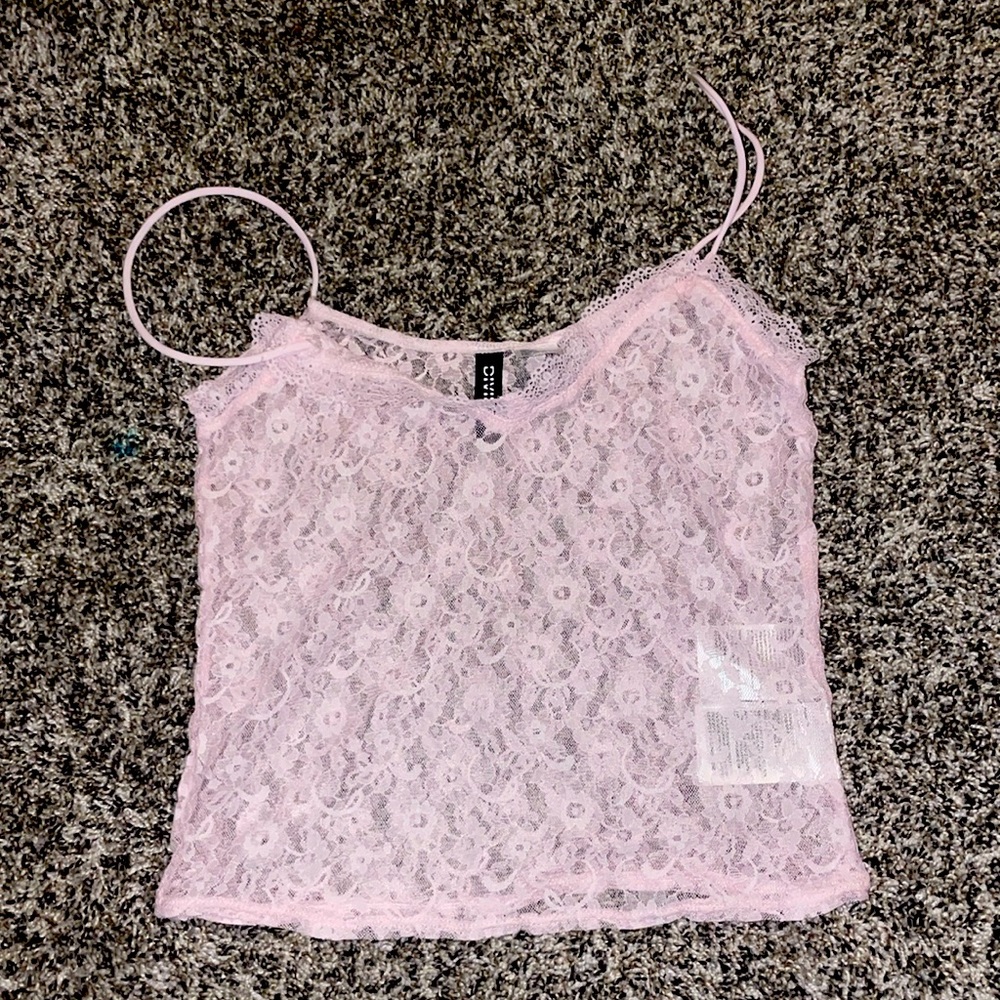 H&M Divided Collection Lace Tank Top